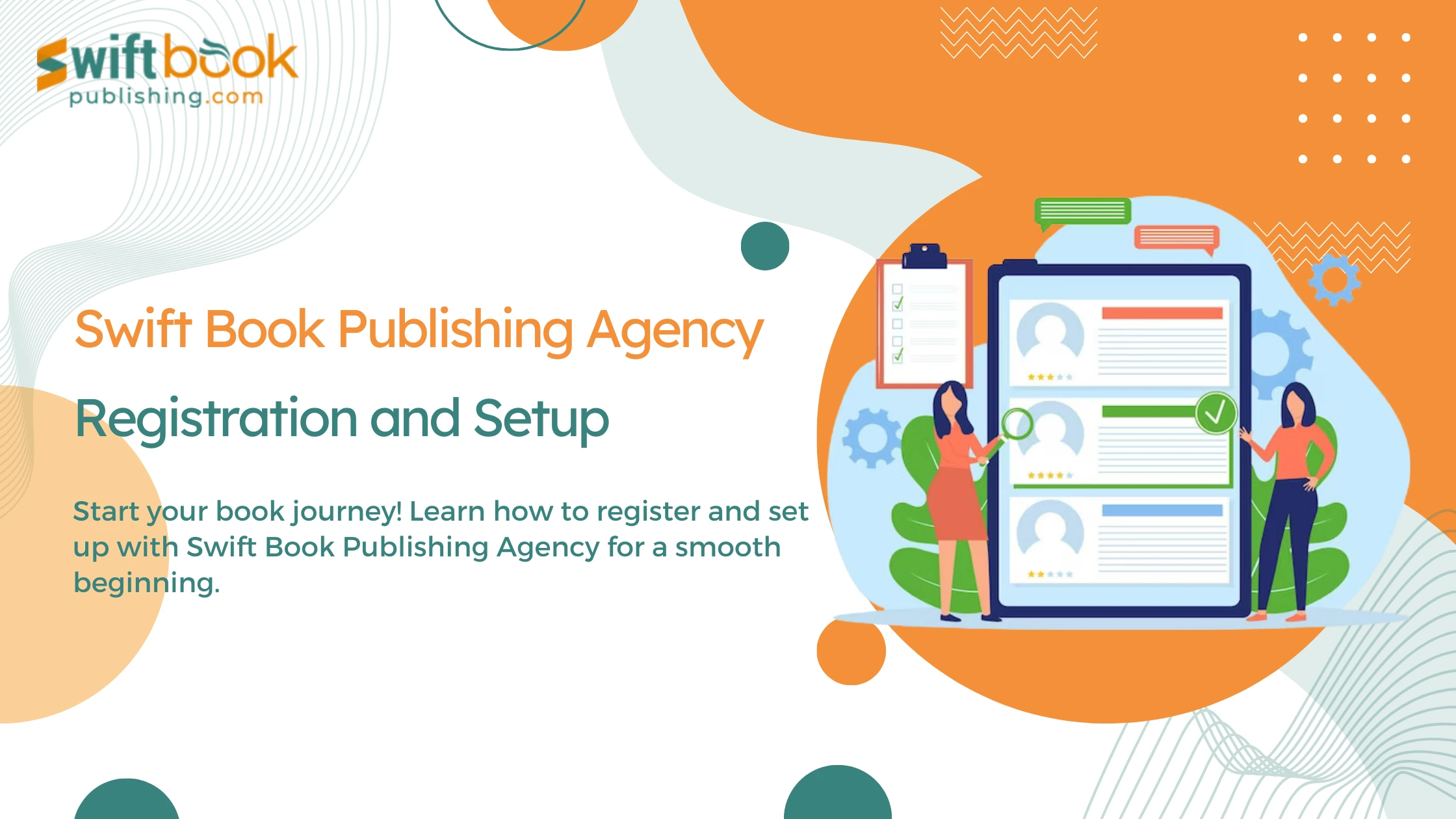 Getting Started with Swift Book Publishing Agency Registration and Setup