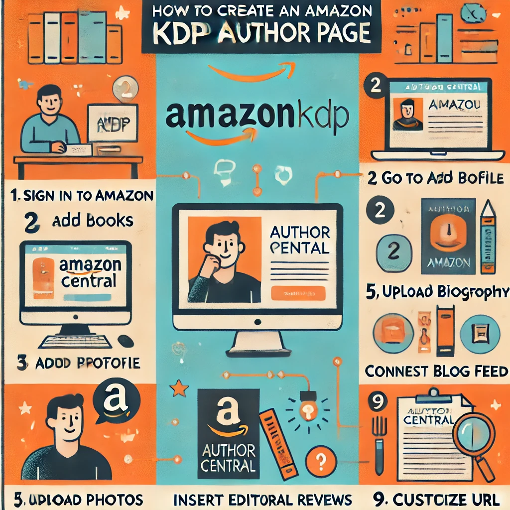 How to Create an Amazon KPD Author Page in 9 Steps