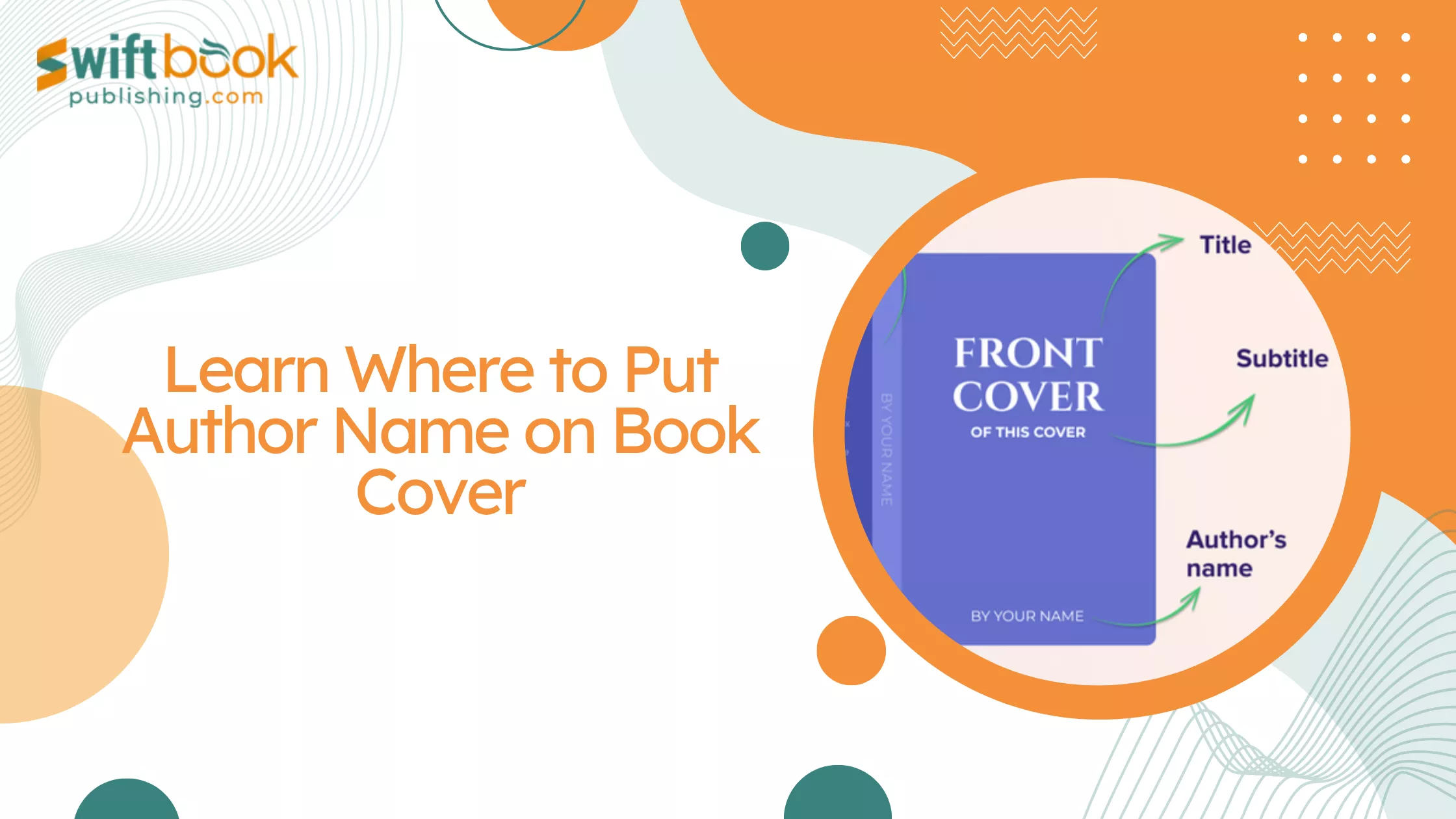 Author Name on Book Cover